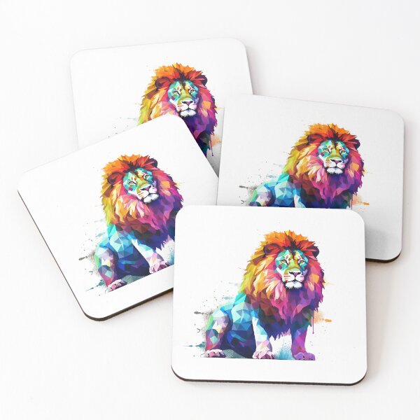 Item preview, Lion | King | Watercolor | Wild Animal | Animal | Zoo | Wildlife | Lifestyle | Bold Colors  designed and sold by mwinter2205.