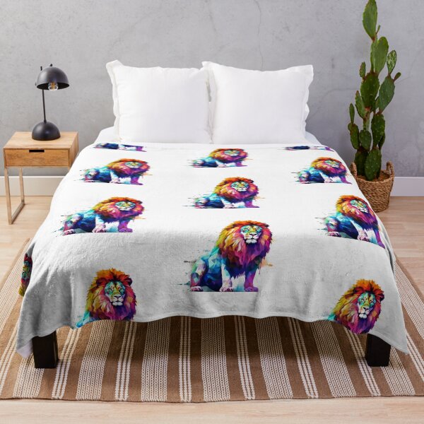 Item preview, Lion | King | Watercolor | Wild Animal | Animal | Zoo | Wildlife | Lifestyle | Bold Colors  designed and sold by mwinter2205.