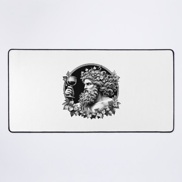 Item preview, Ethereal Beauty Behold the Enigmatic Dionysus in Stunning Portrait designed and sold by NTGUILTY.