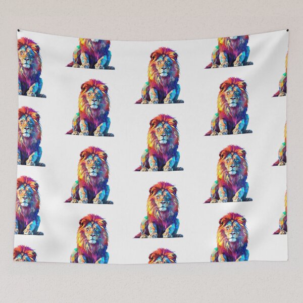 Item preview, Lion | King | Watercolor | Wild Animal | Animal | Zoo | Wildlife | Lifestyle | Bold Colors  designed and sold by mwinter2205.