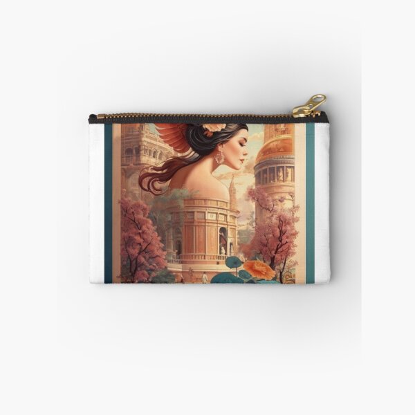 Item preview, Winged Beauty in a Dreamlike Cityscape designed and sold by KilianSzmid.