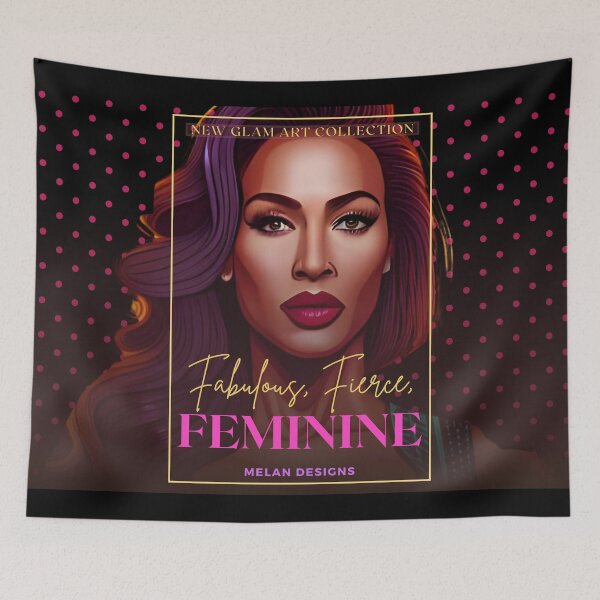 Item preview, Fabulous Fierce Feminine Glam Art Collection Melan Designs designed and sold by Melan Designs.