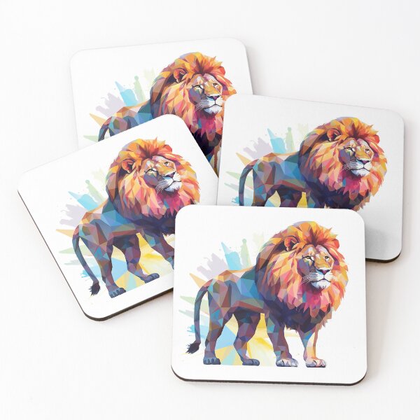 Item preview, Lion | King | Watercolor | Wild Animal | Animal | Zoo | Wildlife | Lifestyle | Bold Colors  designed and sold by mwinter2205.