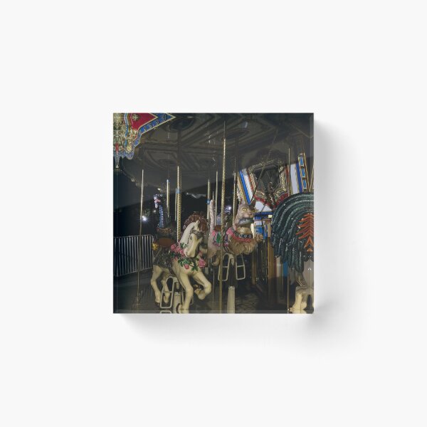 Item preview, Whimsical Night Ride: Boston Common Carousel designed and sold by BadWolfStudios.