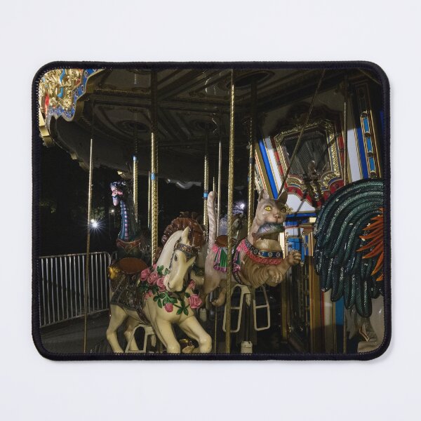 Item preview, Whimsical Night Ride: Boston Common Carousel designed and sold by BadWolfStudios.