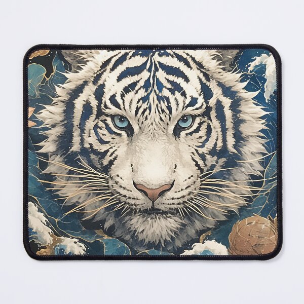 Item preview, White Tiger of Kanagawa designed and sold by CalyCollab.