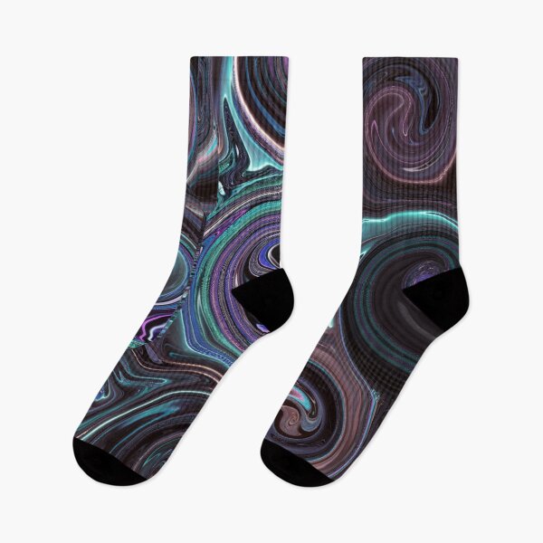 Item preview, Neon Swirls of Māori Essence designed and sold by Wiredart.