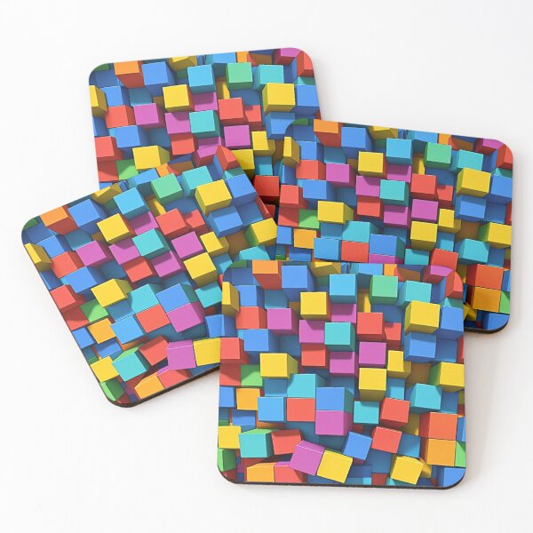 Item preview, Rainbow Cube Chaos designed and sold by AppliedDesigns1.