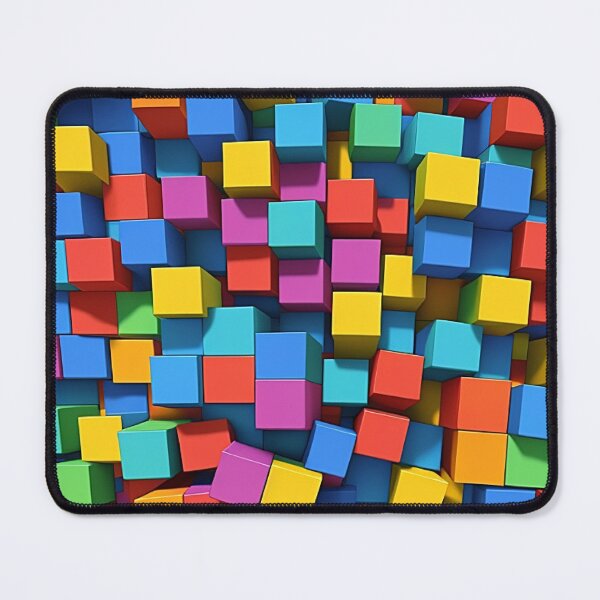 Item preview, Rainbow Cube Chaos designed and sold by AppliedDesigns1.