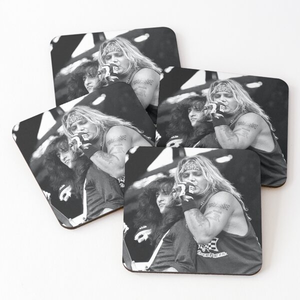 Item preview, Steve Stevens and Vince Neil - Vince Neil Band - BW Photograph designed and sold by ConcertImages.