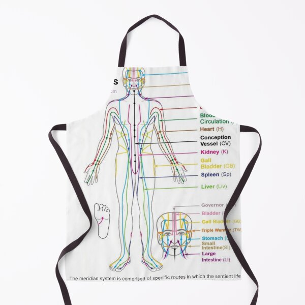 Item preview, Meridians in the Body (SuryaSolSun.com) designed and sold by SuryaSolSun.