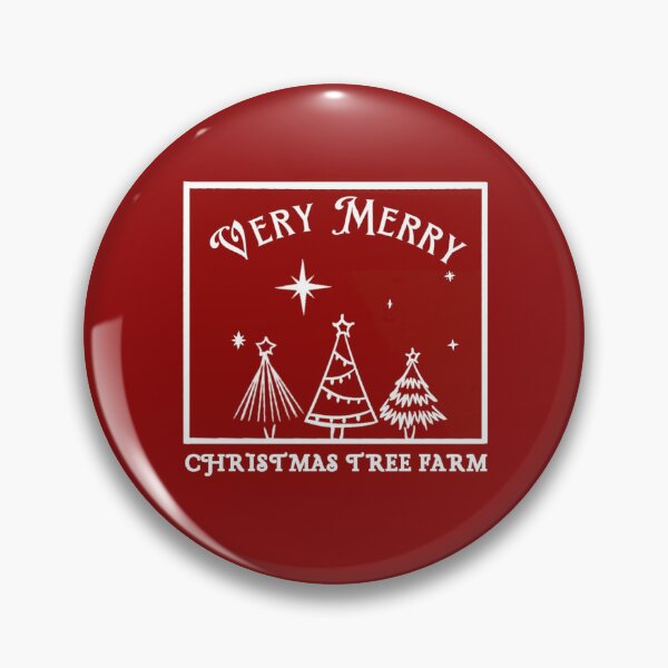 Item preview, Very Merry Christmas Tree Farm Logo designed and sold by kaitleenm.