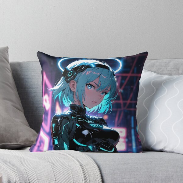 Item preview, Futuristic Anime girl designed and sold by disturbedrod.