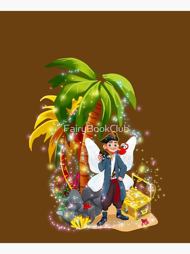 Thumbnail 6 of 6, Apron, Pirate Pete and the Lost Fairy Treasure's Book designed and sold by FairyBookClub.
