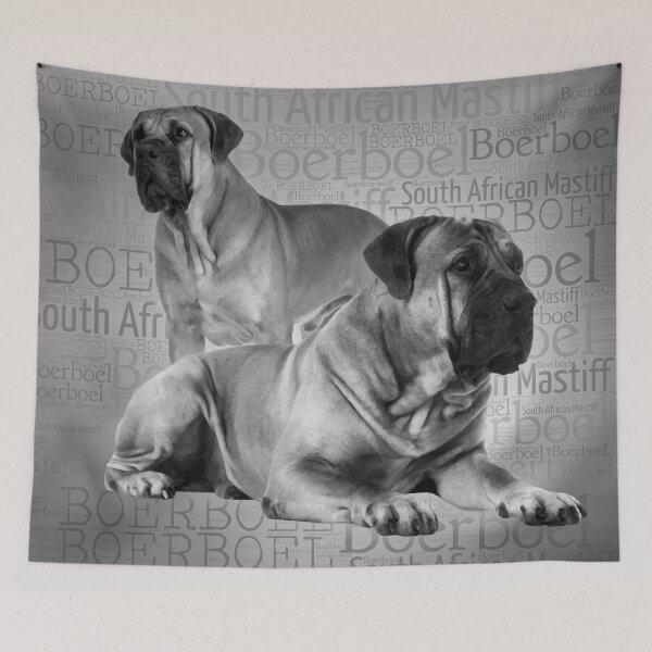 Item preview, Boerboel - South African Mastiff designed and sold by k9printart.