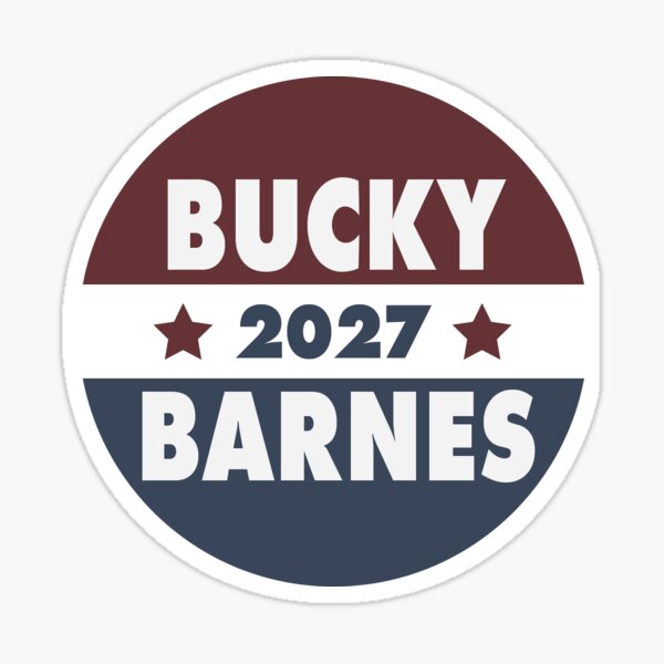 Vista previa del artículo con la obra «El congresista Barnes - Bucky B 2027», diseñado y vendido por yelisdesigns.