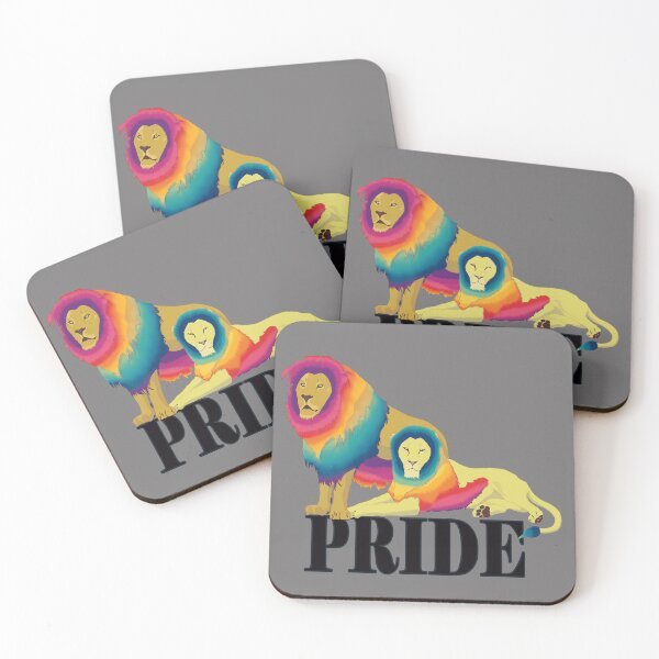 Item preview, Rainbow Lion Pride With Text designed and sold by Ivorycrow.