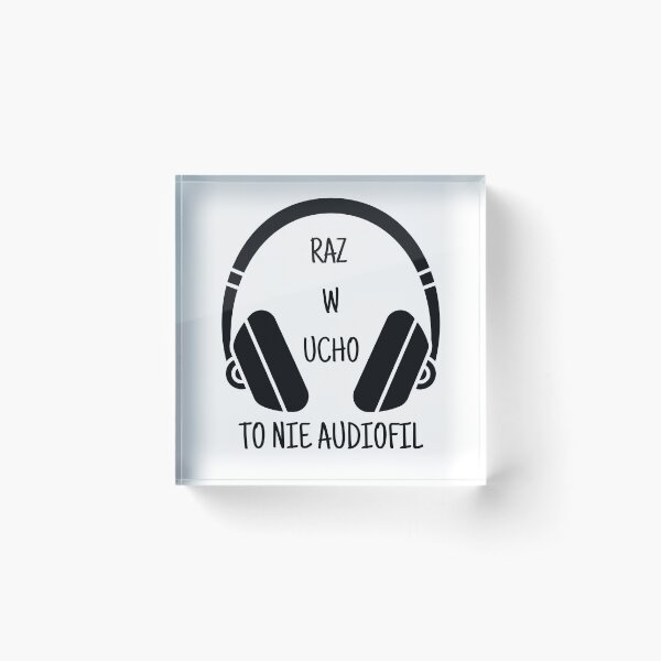 Item preview, RAZ W UCHO TO NIE AUDIOFIL designed and sold by RedCrane'sBubble.