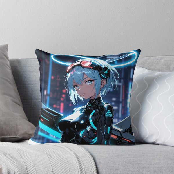 Item preview, Futuristic Anime girl designed and sold by disturbedrod.