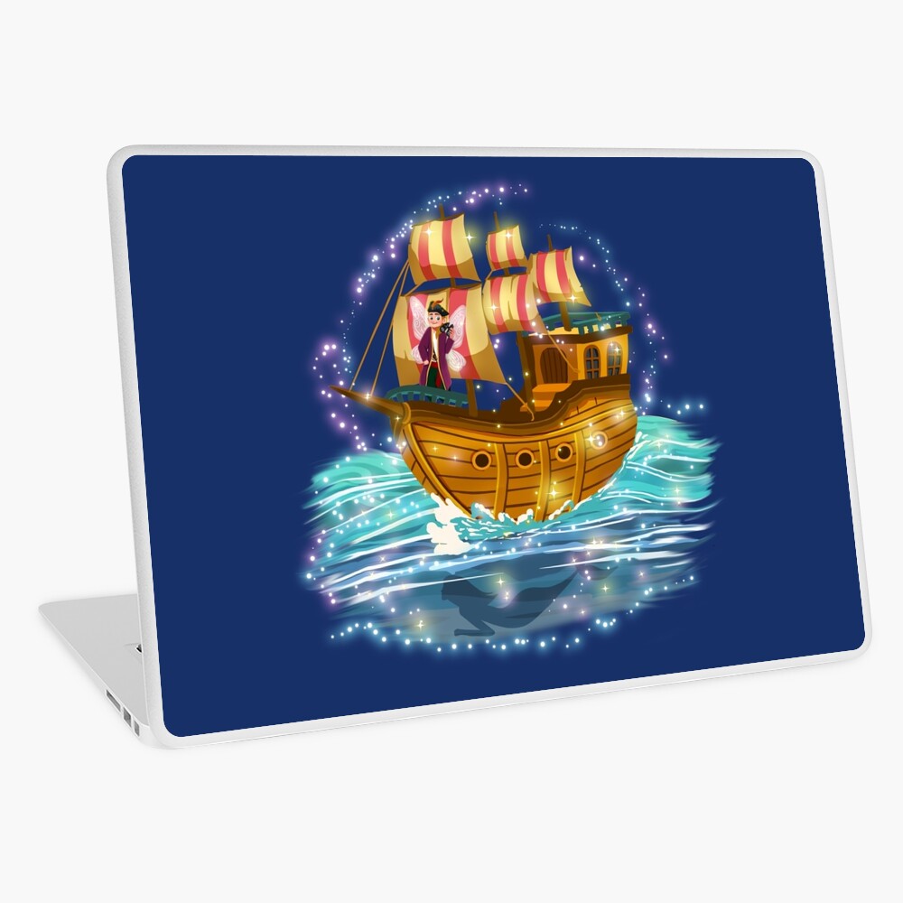 Item preview, Laptop Skin designed and sold by FairyBookClub.
