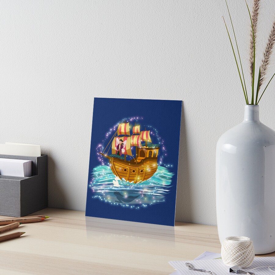 Item preview, Art Board Print designed and sold by FairyBookClub.