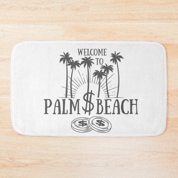 Item preview, Welcome to Palm Beach, Palm Beach, Palms Beach designed and sold by GOLDENGARDENART.