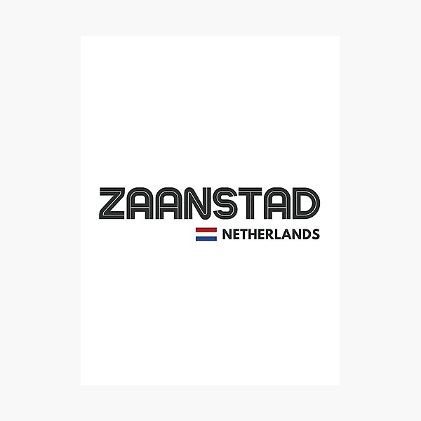 Item preview, Zaanstad - Netherlands designed and sold by Sketch-Shack.