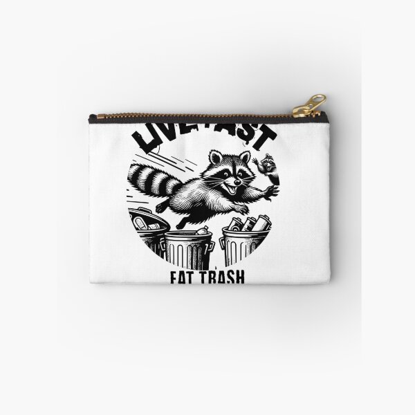 Item preview, Live Fast, Eat Trash – Raccoon Feast Frenzy designed and sold by MTeesGA.