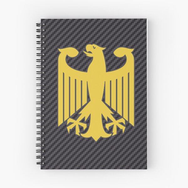 Item preview, German Eagle Emblem | Carbon Background | Colored Yellow designed and sold by Oliveirallan.