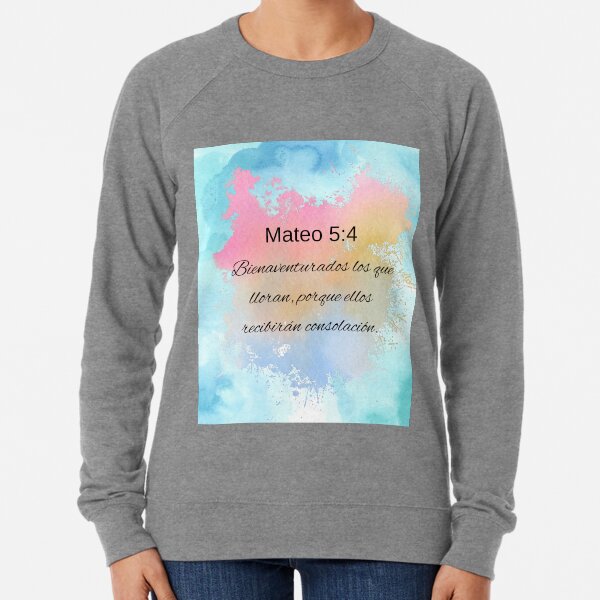 Vista previa del artículo con la obra «Mateo 5:4», diseñado y vendido por MRTUMujeruncion.
