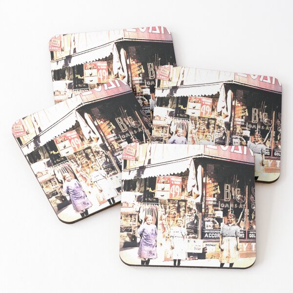 Item preview, Vintage Print of Three Ragtag Farm Girls in an Urban Wonderland - dePace' designed and sold by mrpropcake.