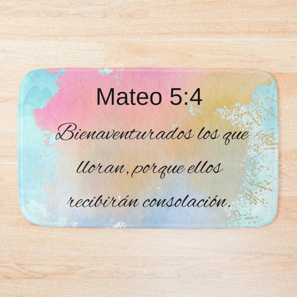 Item preview, Mateo 5:4 designed and sold by MRTUMujeruncion.