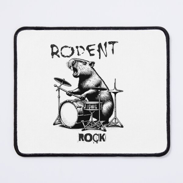 Item preview, Rodent Rock – Capybara Drum Solo designed and sold by MTeesGA.