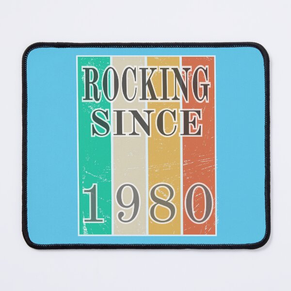 Item preview, Rocking Since 1980 Vintage T-Shirt T-Shirt designed and sold by ArtDisgnWork.