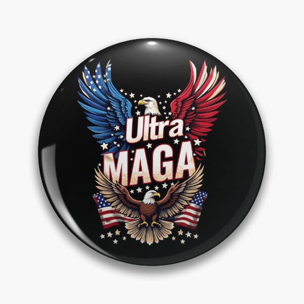 Item preview, Super Ultra Mega - Maga Trump Liberal Supporter Republican designed and sold by singhuz.