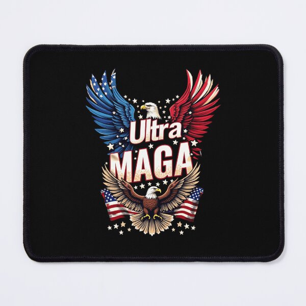 Item preview, Super Ultra Mega - Maga Trump Liberal Supporter Republican designed and sold by singhuz.