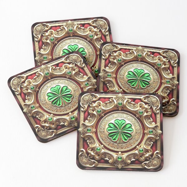 Item preview, clover jewel 2025 tileartwork designed and sold by tileartwork.