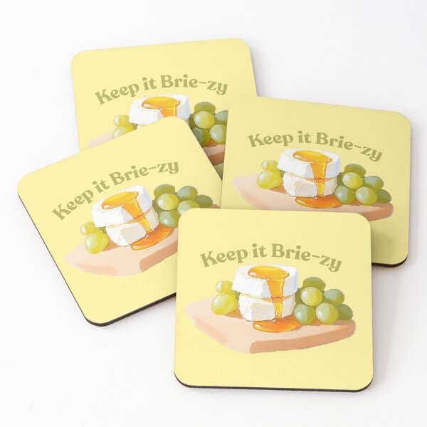 Item preview, Keep it Brie-zy designed and sold by JLSiegleStudio.