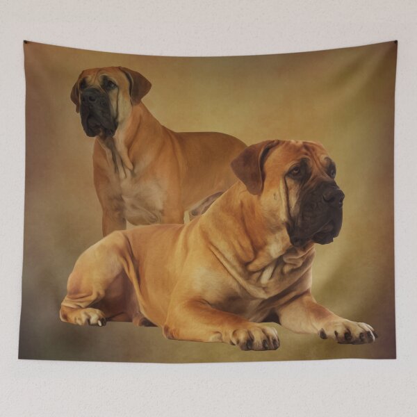 Item preview, Boerboel - South African Mastiff designed and sold by k9printart.