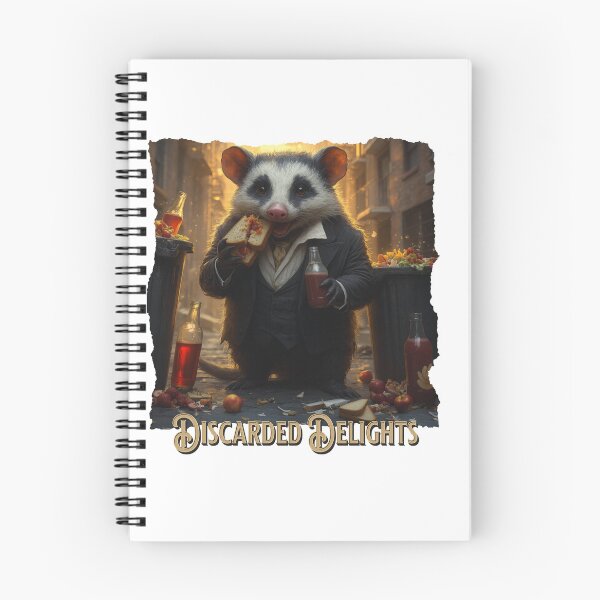 Item preview, Discarded Delights – Fine Dining Opossum designed and sold by MTeesGA.