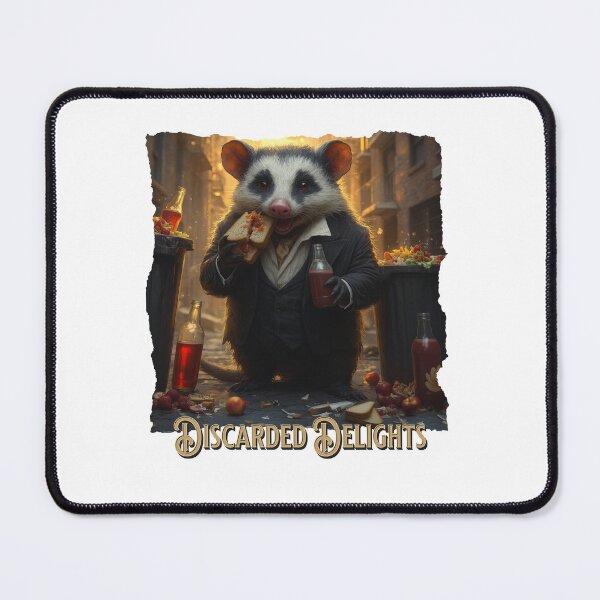 Item preview, Discarded Delights – Fine Dining Opossum designed and sold by MTeesGA.