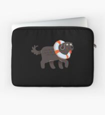 Big And Cute Newfoundland Laptop Sleeve