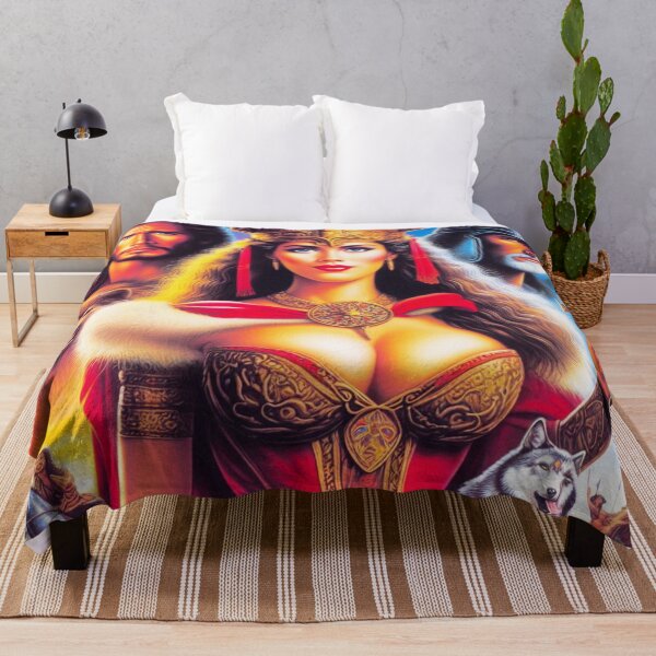 Item preview, Mujer vikinga designed and sold by PulpVintage.