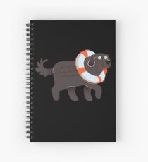 Big And Cute Newfoundland Spiral Notebook