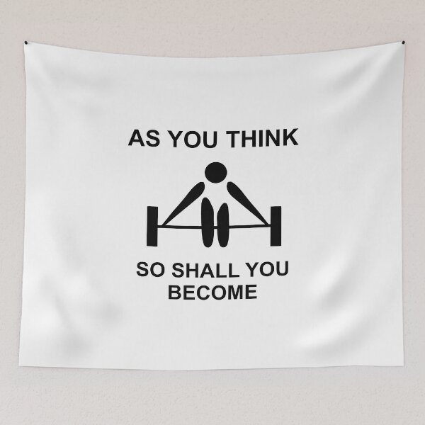 Item preview, As you think so shall you become designed and sold by mtsdesign.