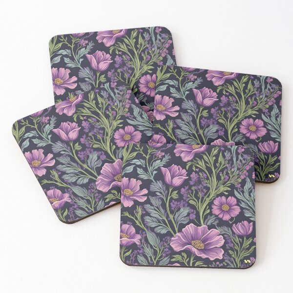 Item preview, Purple and Lilac Flower Garden in Spring designed and sold by Ciervo Primavera.