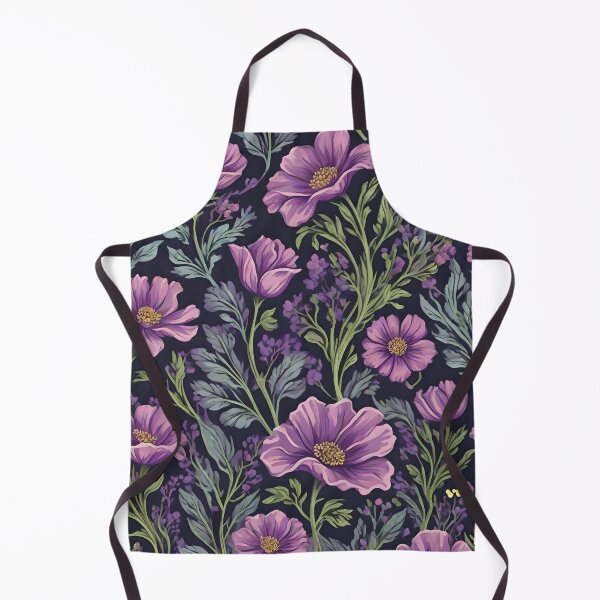 Item preview, Purple and Lilac Flower Garden in Spring designed and sold by Ciervo Primavera.
