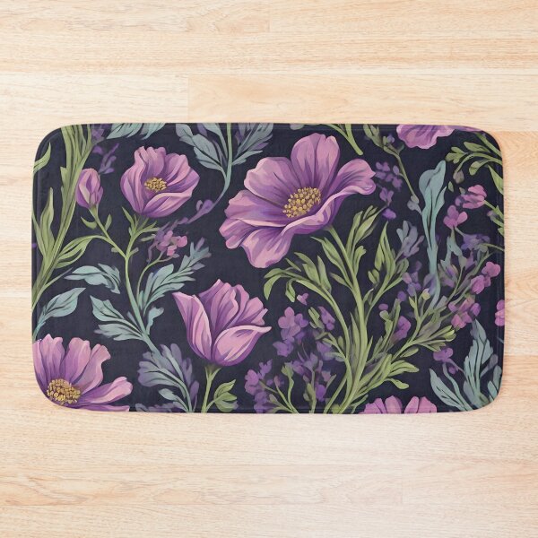 Item preview, Purple and Lilac Flower Garden in Spring designed and sold by Ciervo Primavera.
