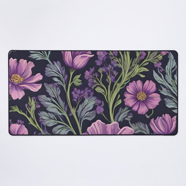 Item preview, Purple and Lilac Flower Garden in Spring designed and sold by Ciervo Primavera.