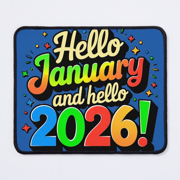 Item preview, Hello January and hello 2026! designed and sold by DBM Photo Art 1.